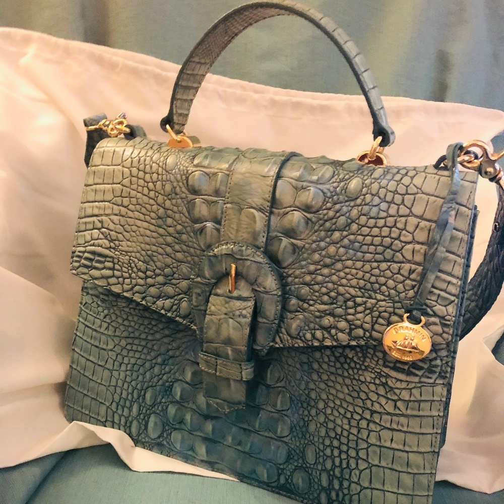 Brahmin Purse - Authentic - Teal